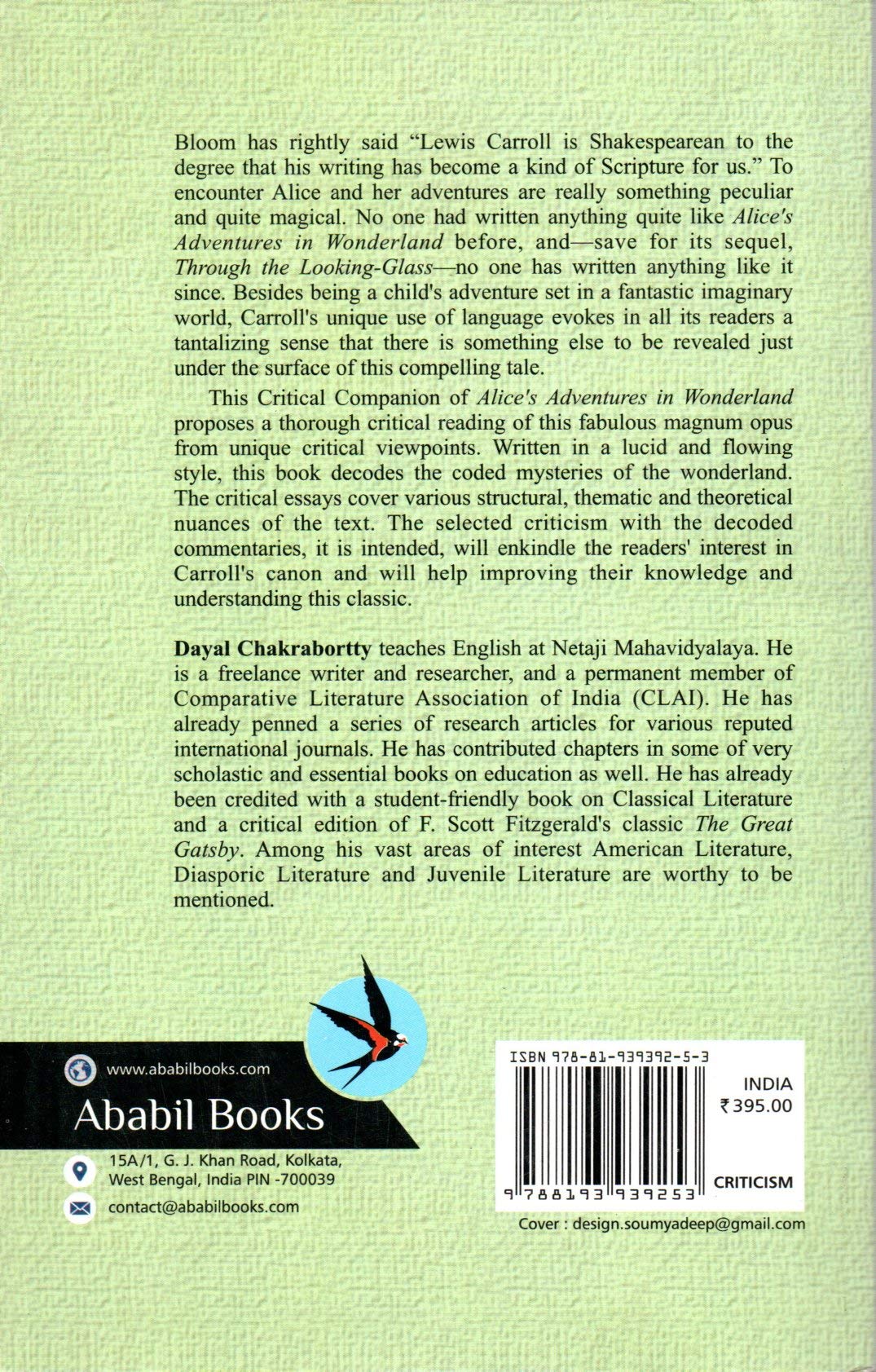 ALICE'S ADVENTURE IN WONDERLAND: A CRITICAL STUDY - Retail Maharaj