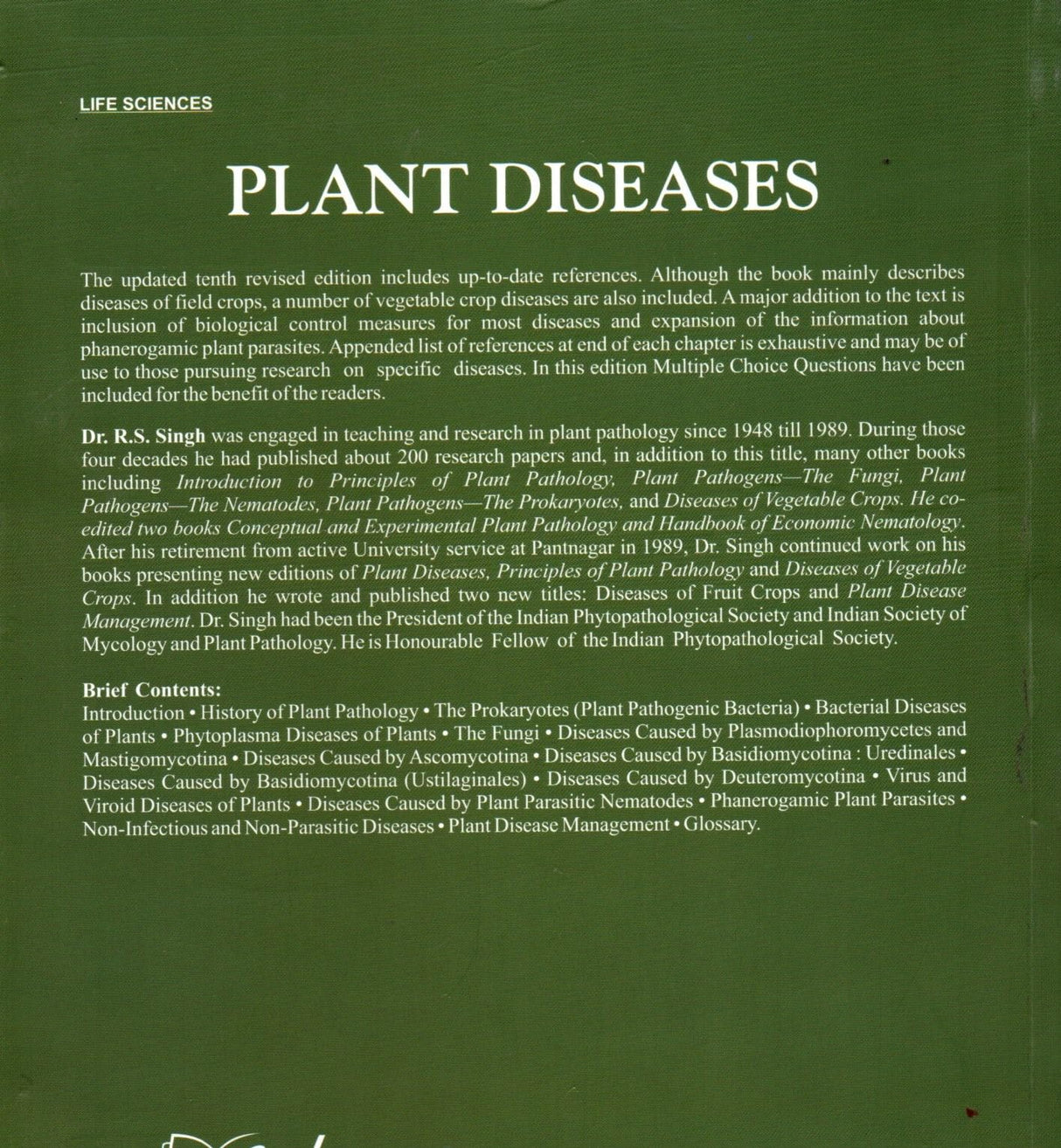 Plant Diseases (11th Edition,2024) - Retail Maharaj
