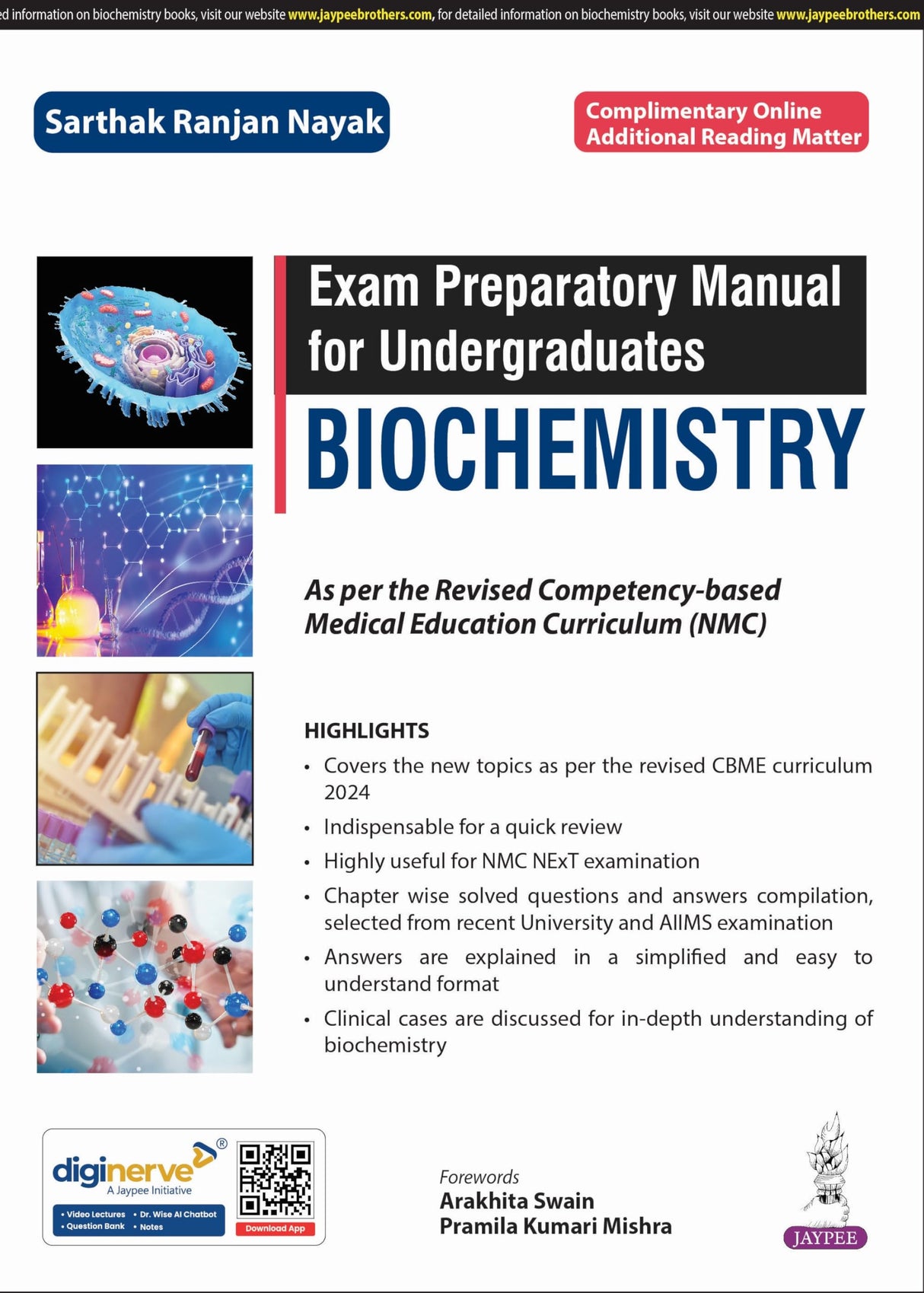 EXAM PREPARATORY MANUAL FOR UNDERGRADUATES BIOCHEMISTRY