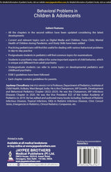 BEHAVIORAL PROBLEMS IN CHILDREN & ADOLESCENTS