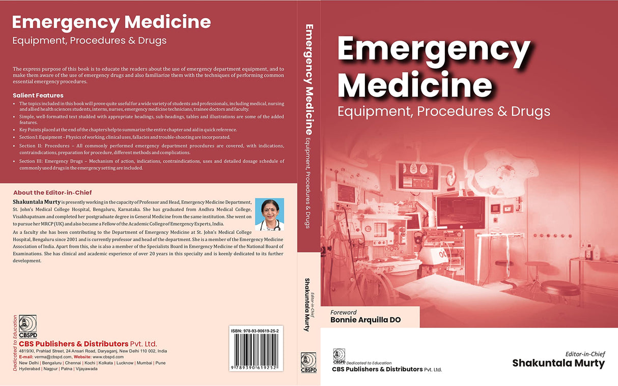 Emergency Medicine Equipments Procedures And Drugs (Pb 2022)