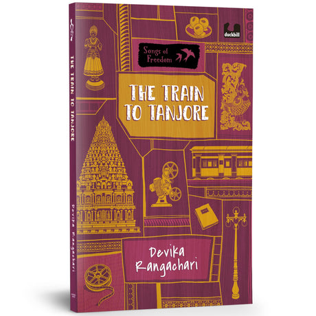 The Train to Tanjore (Songs of Freedom Series): A Tale of Tamil Nadu During the Quit India Movement | Middle Grade Historical Fiction | Ages 10+ - Retail Maharaj