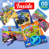 My First Car Racing Sound Book | Interactive Musical Board Book for Toddlers | Vehicle Sounds and Early Learning Fun - Retail Maharaj