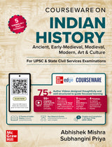 Indian History for UPSC 2026 by Abhishek Mishra | Chapter-wise 12 Years Online Prelims & Mains PYQs (2013-24) | 75+ Online Author Videos | 5-Themes-in-1: Ancient, Early-Med, Med, Modern, Art & Culture - Retail Maharaj