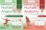 Textbook Of Human Anatomy With Color Atlas And Clinical Integration 2 Vol Set (Vol 5- Head Neck And Face And Vol 6-Brain) With Companion Workbook (Pb 2024)