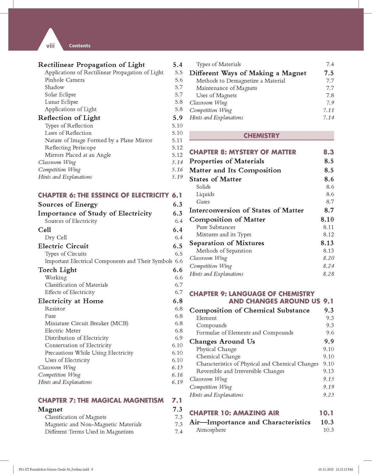Pearson'26 IIT Foundation Class 6 Science|For JEE, NSO & Olympiad Exams |JEE Practice Questions| Free 15 Online Assessments, 76 Video Solutions, 15 work sheets &Tests via Pearson MyInsights & elibrary - Retail Maharaj