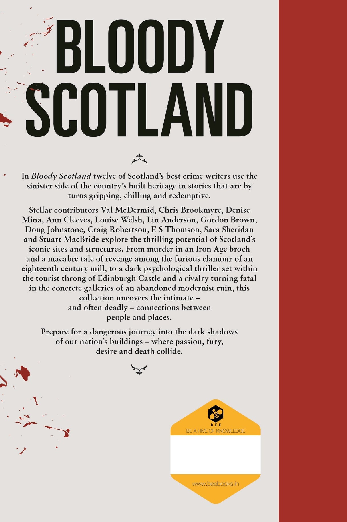 Bloody Scotland Anthology - Retail Maharaj