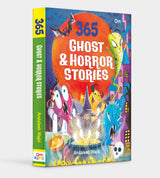 365 Ghost & Horror Stories: Illustrated Collection Scary Stories for Kids | Haunted Houses, Friendly Ghosts & Thrilling Adventures | Fun & Fright | Perfect Gift for Halloween and Birthday - Retail Maharaj