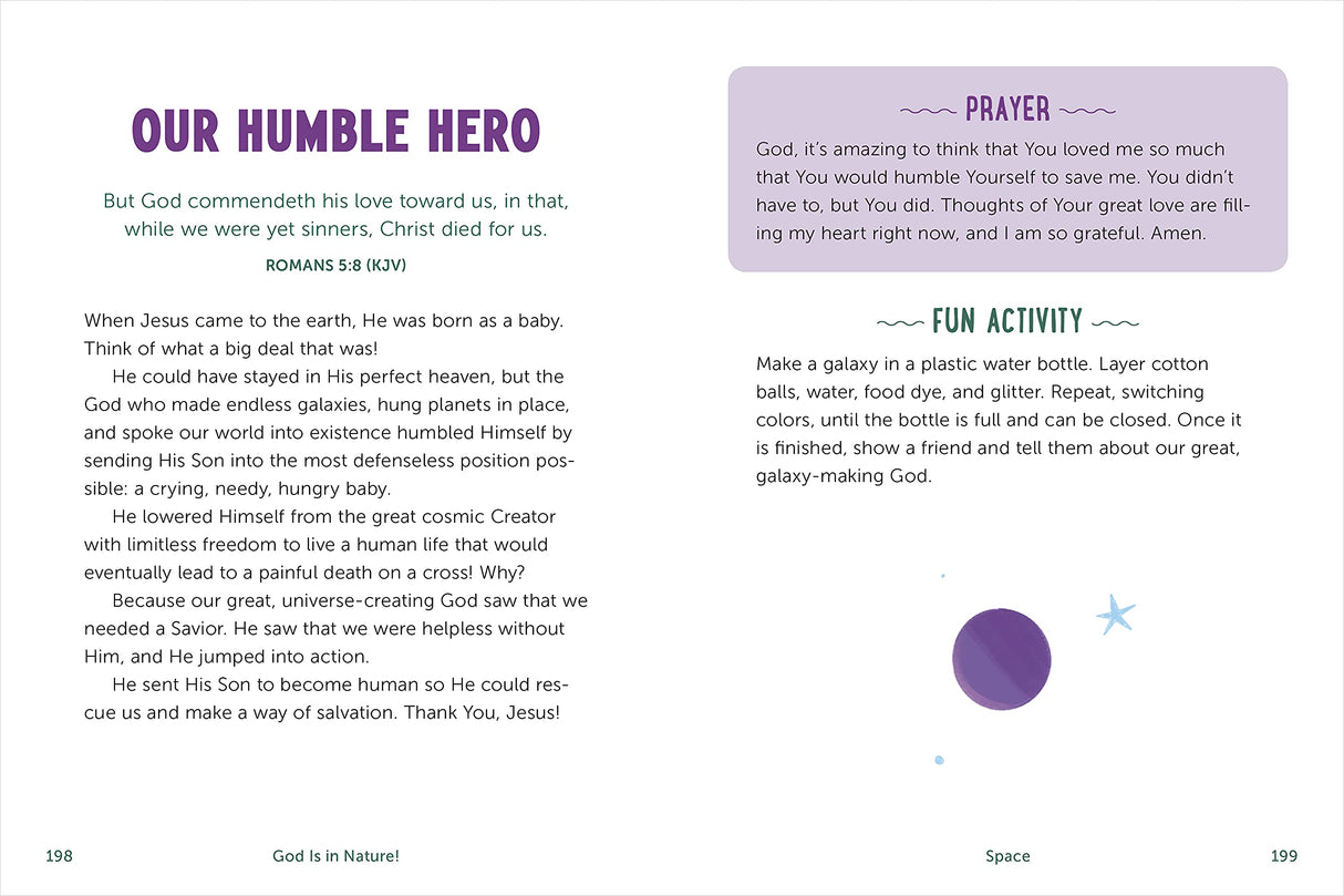 God Is in Nature!: A Kids Devotional About His Awesome Creations