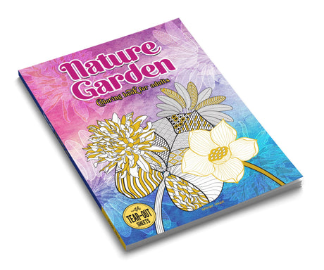 Nature Garden Coloring Book for Adults - Retail Maharaj