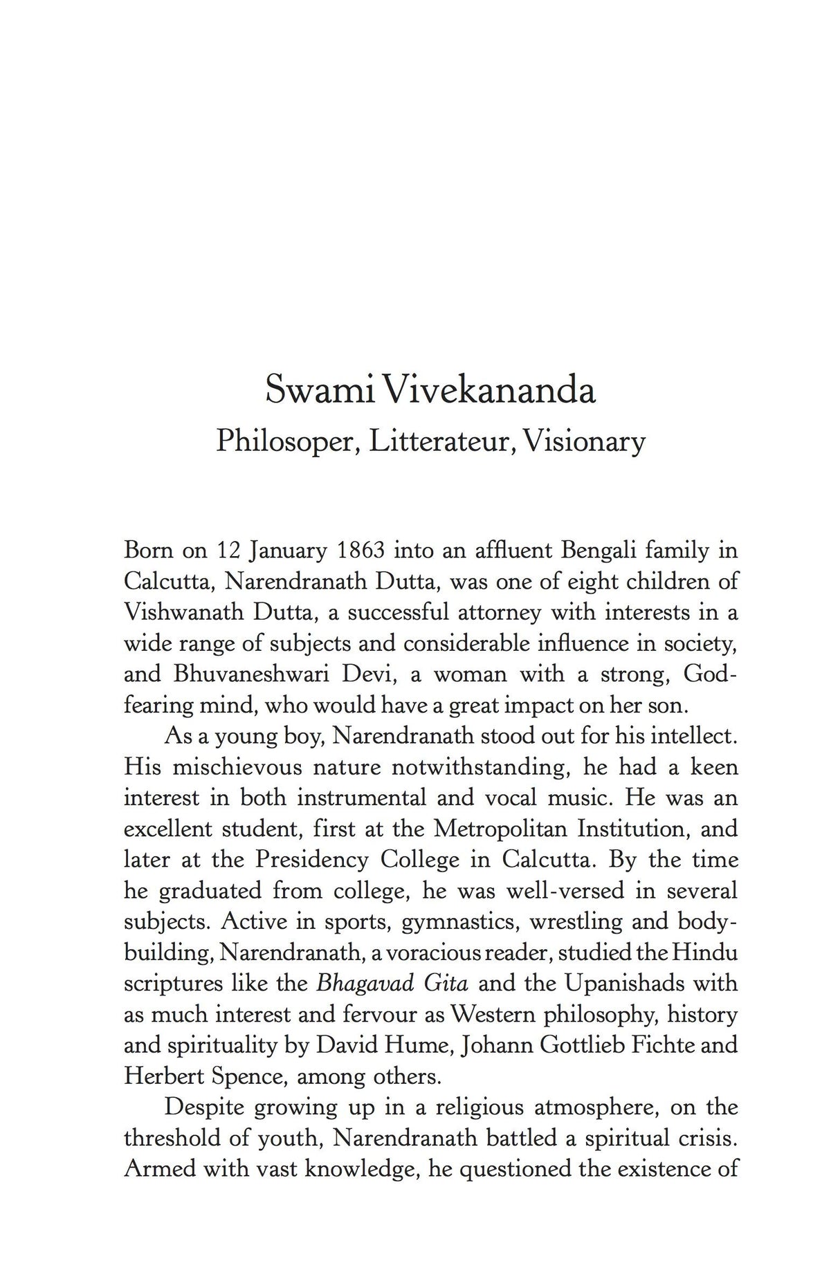 Reflections: Swami Vivekananda - Retail Maharaj