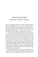 Reflections: Swami Vivekananda - Retail Maharaj