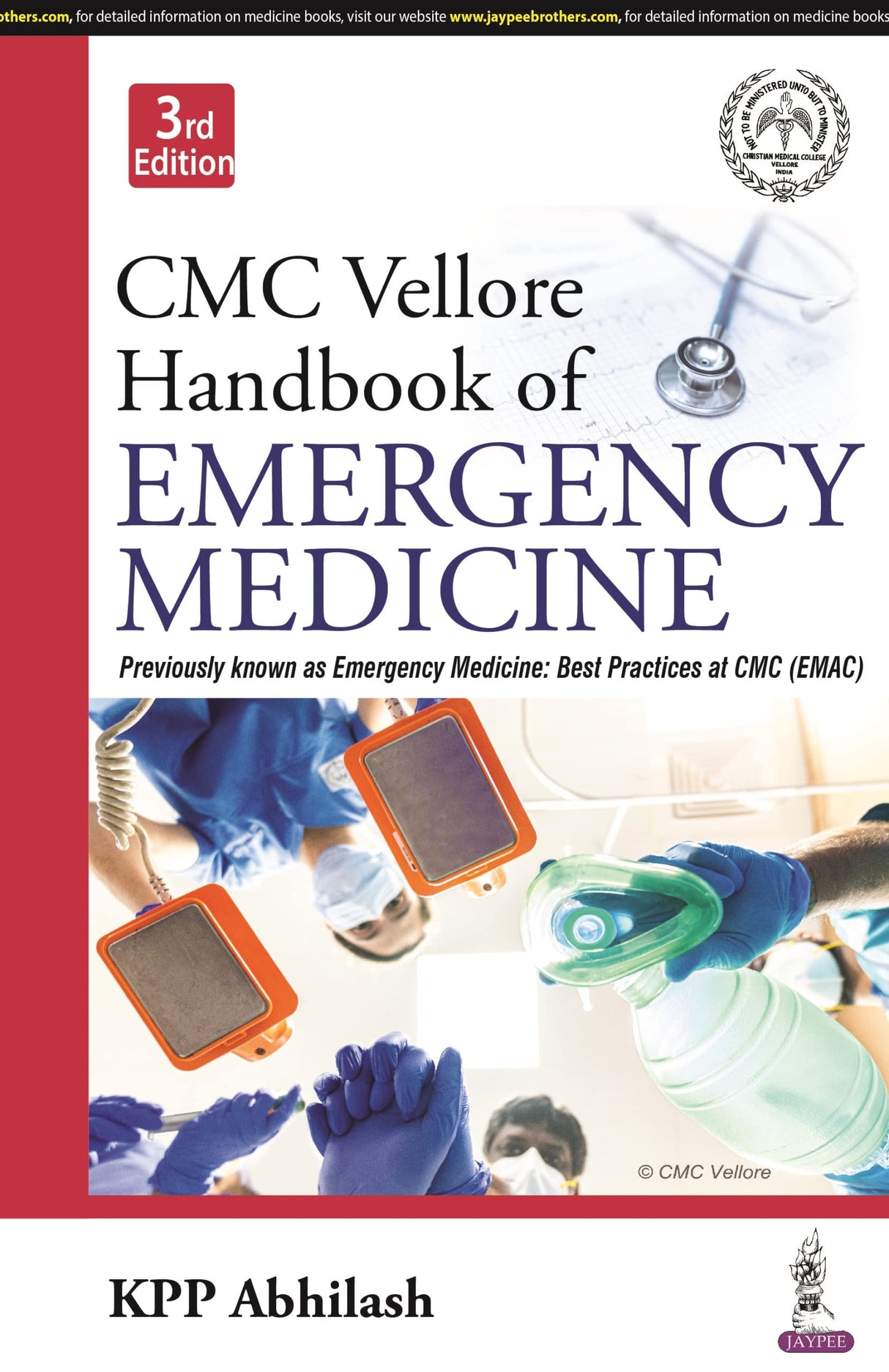 CMC VELLORE HANDBOOK OF EMERGENCY MEDICINE