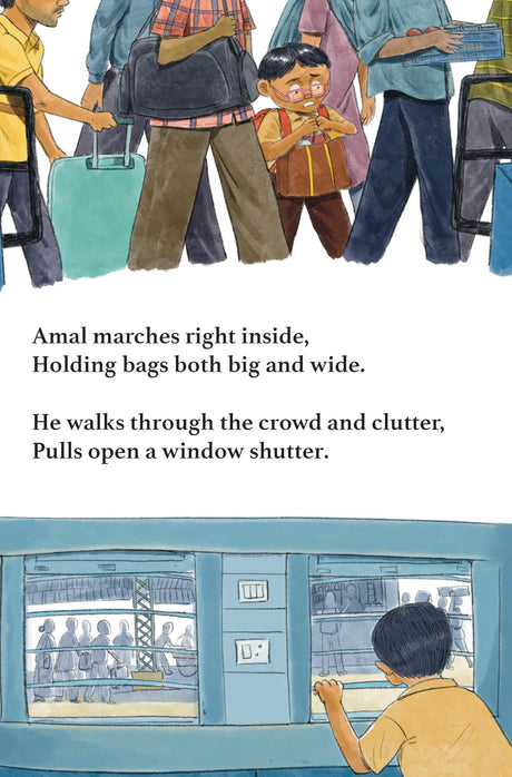 Amal Rides The Rails (Tiny Tales Series) - Retail Maharaj