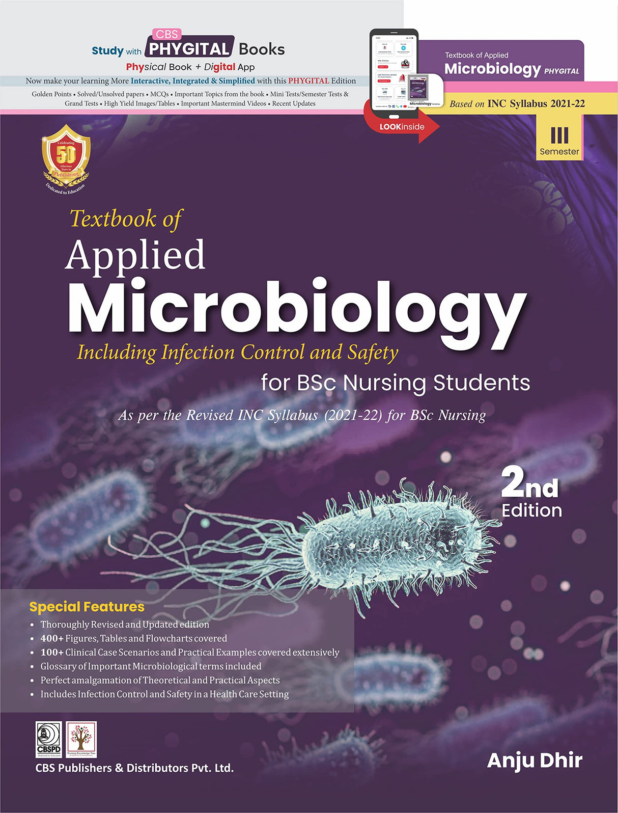 Textbook Of Applied Microbiology Including Infection Control And Safety For Bsc Nursing Students 2Ed (Pb 2025)