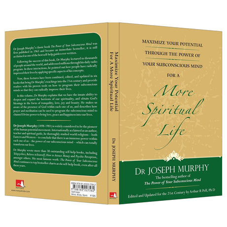 Maximize Your Potential Through the Power of Your Subconscious Mind for a More Spiritual Life [English] - Retail Maharaj