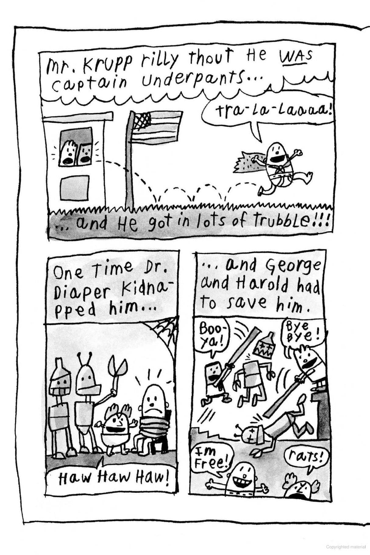 Captain Underpants and the Terrifying Re - Turn of Tippy Tinkletrousers [Paperback] Dave Pilkey - Retail Maharaj