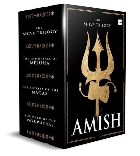 The Shiva Trilogy Special Collector's Edition - BOX SET (The Immortals of Meluha,The Secret of The Nagas,The Oath of The Vayuputras) - Retail Maharaj