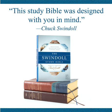 The Swindoll Study Bible NLT - Retail Maharaj