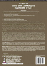 TEXTBOOK FOR BLOOD BANK & TRANSFUSION TECHNICIANS-IIND YEAR