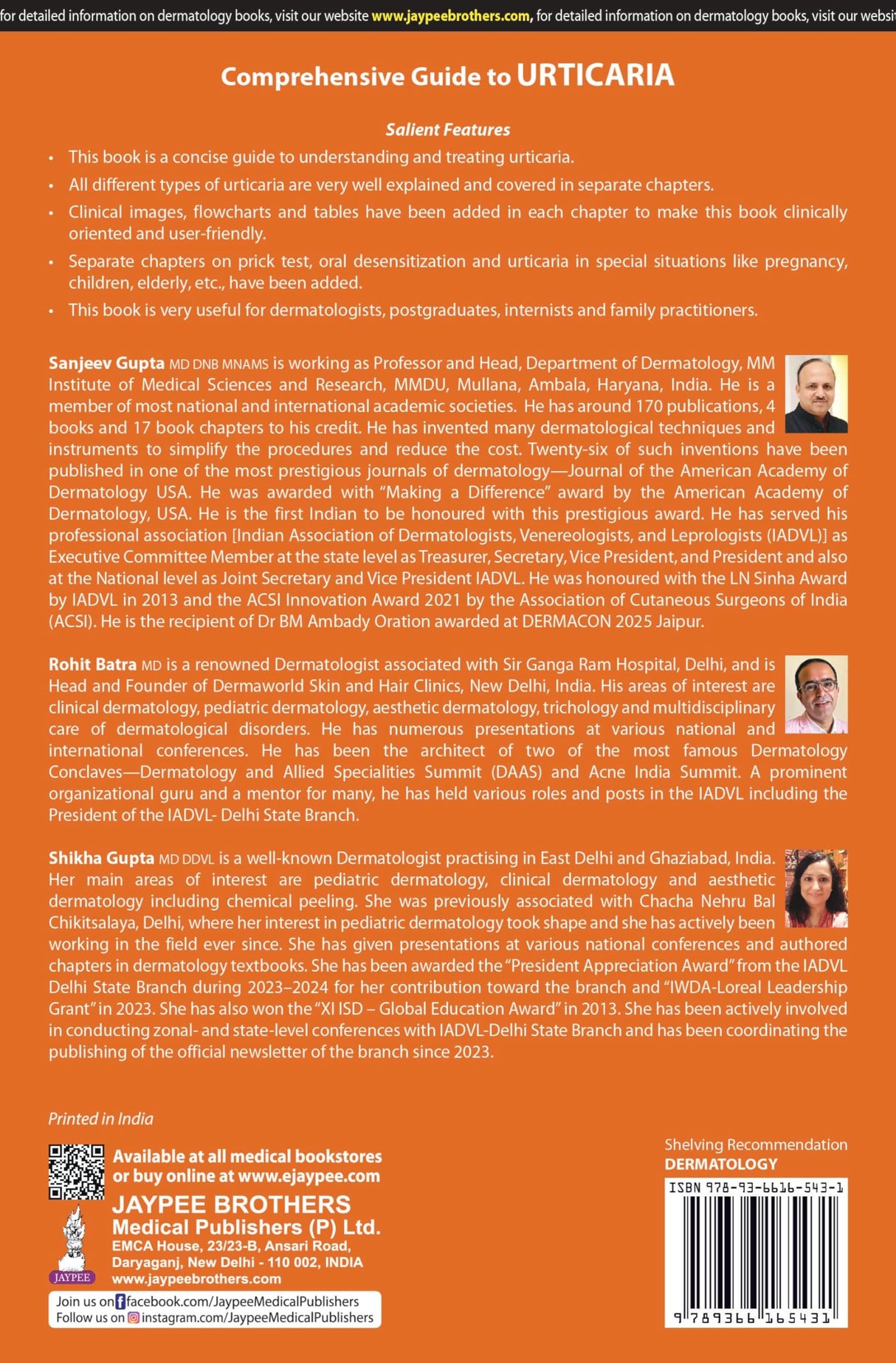 COMPREHENSIVE GUIDE TO URTICARIA