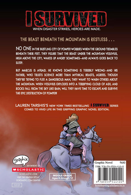 I Survived Graphic Novel #10: The Destruction Of Pompeii Ad 79 - Retail Maharaj