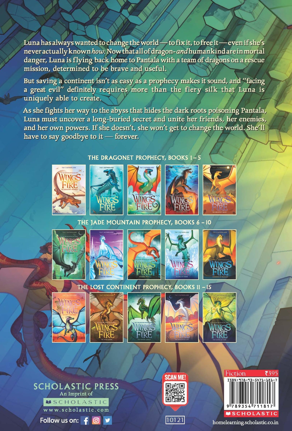 Wings Of Fire #15: The Flames Of Hope