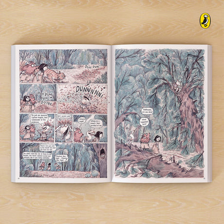 Maithili and the Minotaur - Forest of Forgotten Fears: (Book 2 in an Outlandish Graphic Novel Series) - Retail Maharaj