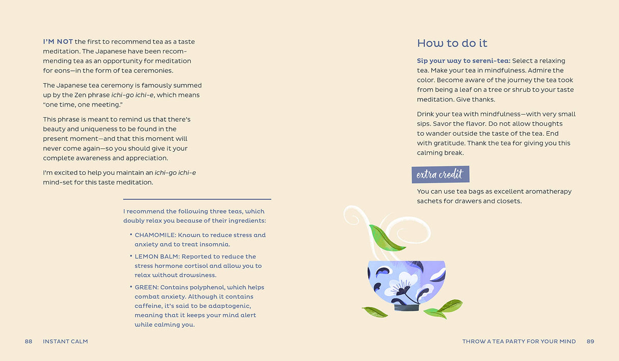 Instant Calm: 2-Minute Meditations to Create a Lifetime of Happy