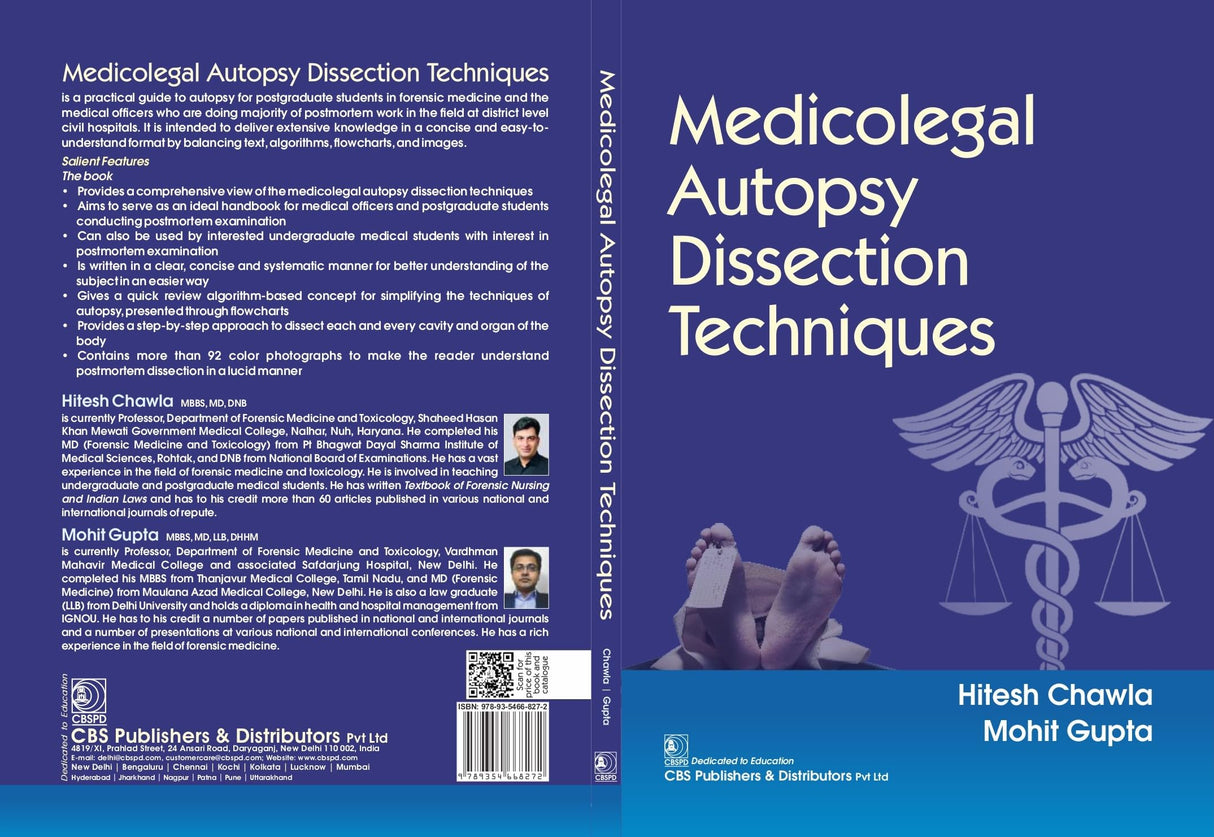 Medicolegal Autopsy Dissection Techniques (Pb 2024)