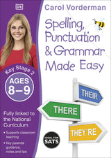 Spelling, Punctuation & Grammar Made Easy, Ages 8-9 (Key Stage 2): Supports the National Curriculum, English Exercise Book - Retail Maharaj