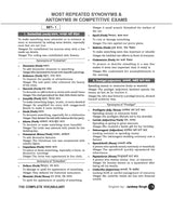 The Complete Vocabulary Volume 1 | For All Competitive Exams | Second Edition | Bilingual | By Jaideep Singh