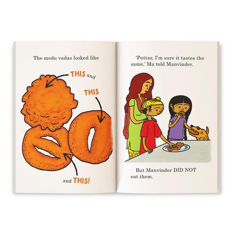 Manvinder’s Medu Vada (Hook Books): A Fun Story of Food and Migration Set in Bangalore | Ages 5+ - Retail Maharaj