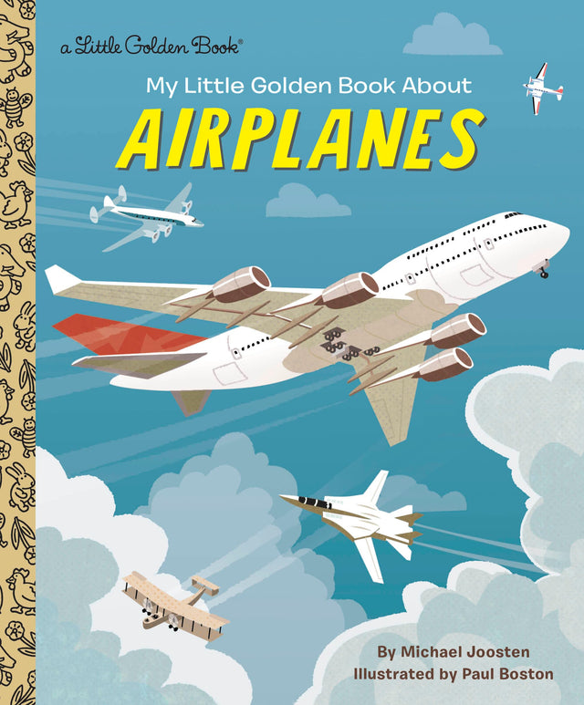 My Little Golden Book About Airplanes - Retail Maharaj