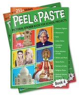 Peel & Paste - Pictorial Sticker Book For School Projects - Book 4 - Retail Maharaj