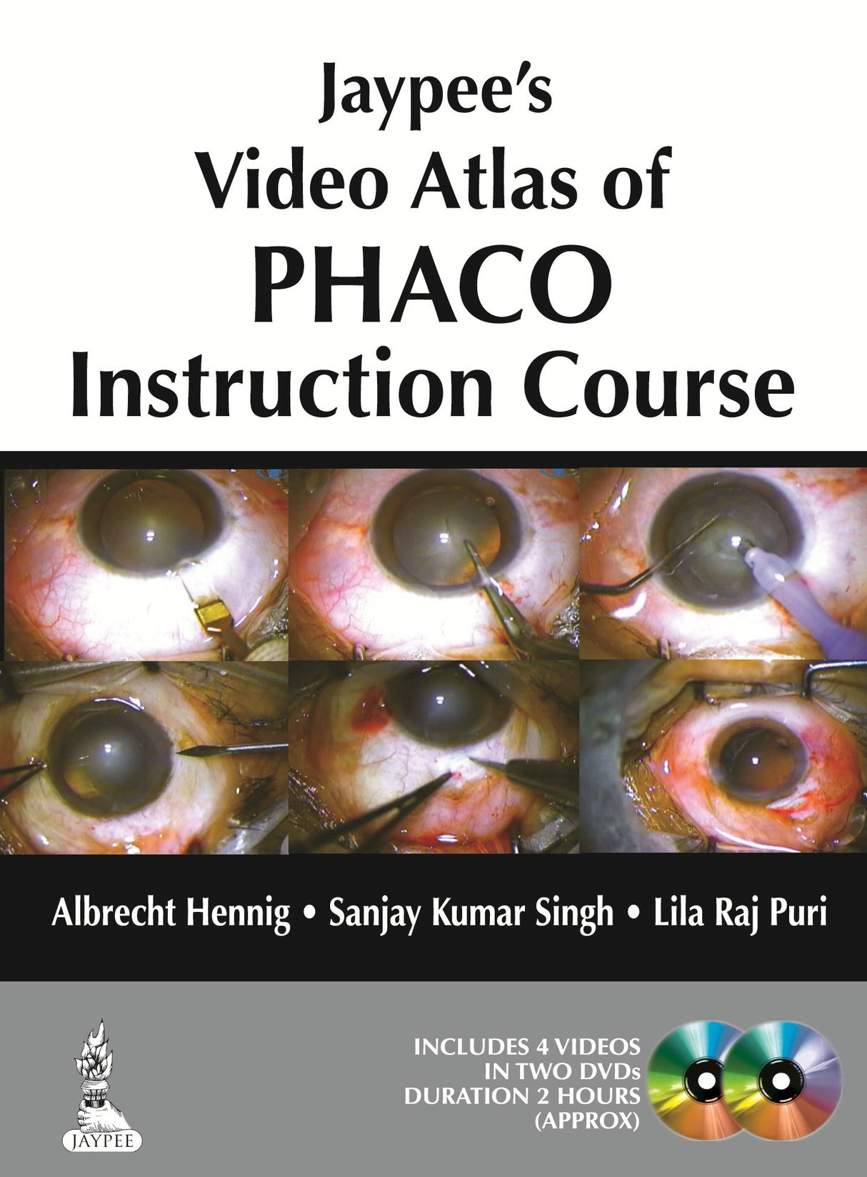 JAYPEE'S VIDEO ATLAS OF PHACO INSTRUCTION COURSE ON DVD FREE WITH INSTUCTION COURSE BOOK