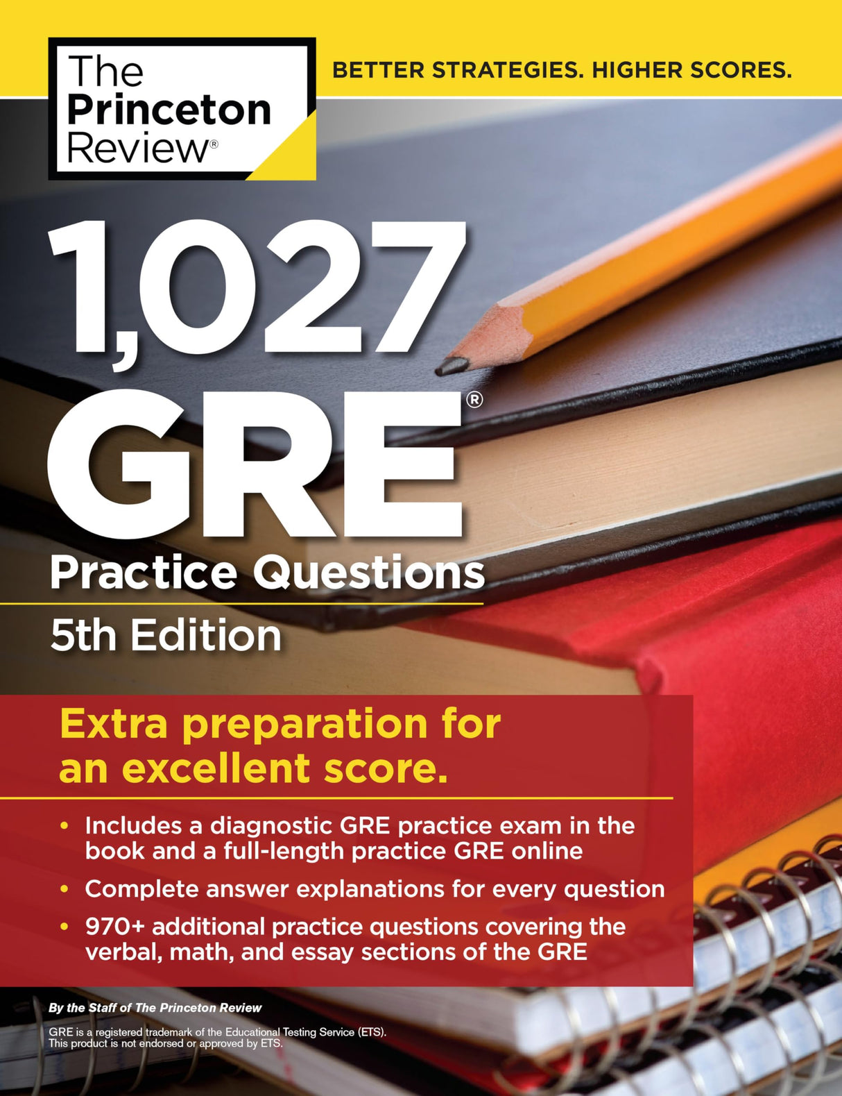 1,007 GRE Practice Questions, 5th Editio: GRE Prep for an Excellent Score (Graduate School Test Preparation)