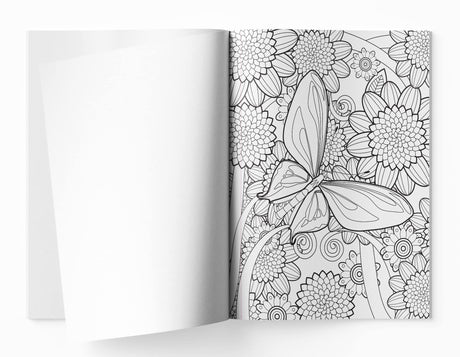 Nature Garden Coloring Book for Adults - Retail Maharaj
