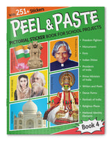 Peel & Paste - Pictorial Sticker Book For School Projects - Book 4 - Retail Maharaj