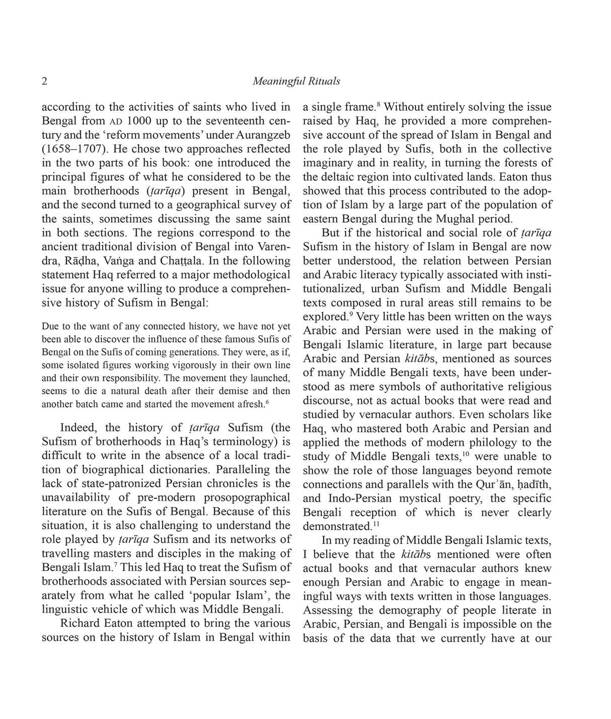 Meaningful Rituals: Persian, Arabic, and Bengali in the Nurnama Tradition of Eastern Bengal - Retail Maharaj