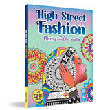 High Street Fashion Coloring book for adults - Retail Maharaj