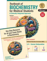 TEXTBOOK OF BIOCHEMISTRY FOR MEDICAL STUDENTS (COMPLIMENTARY BOOK INCLUDED+ILLUSTRATED POSTER)