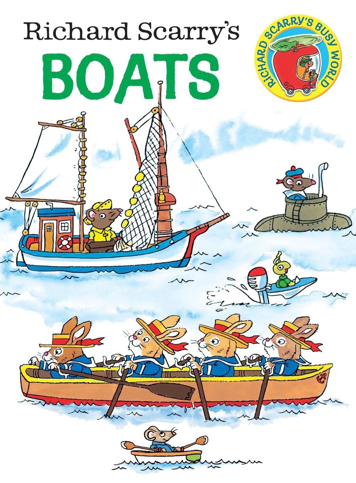 Richard Scarry's Boats (Richard Scarry's Busy World) - Retail Maharaj