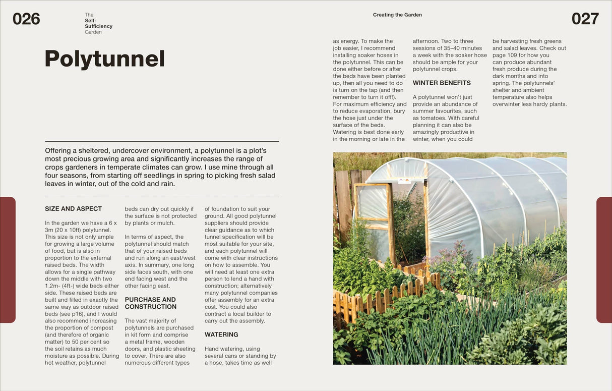 The Self-Sufficiency Garden: Feed Your Family and Save Money: THE #1 SUNDAY TIMES BESTSELLER