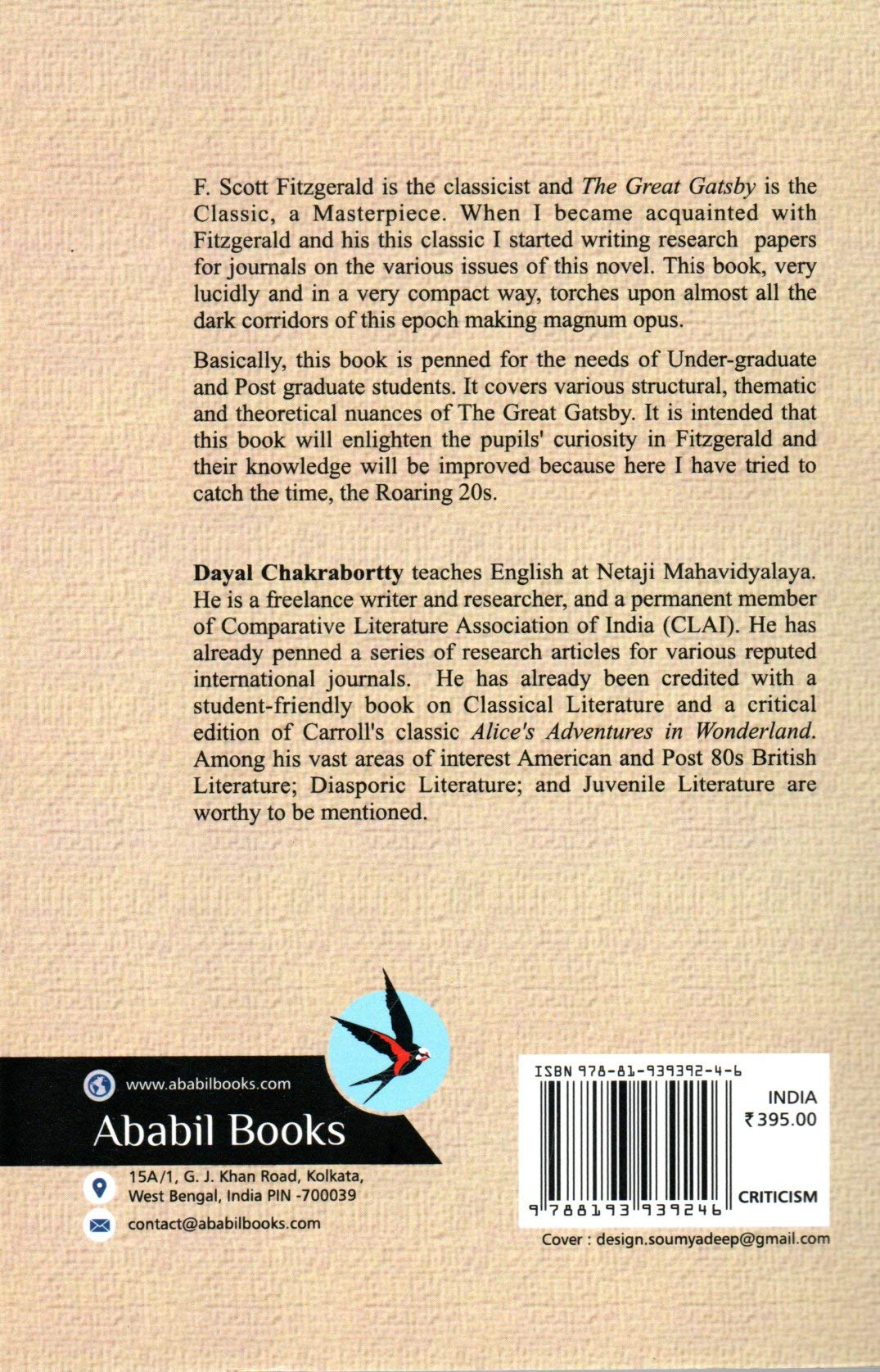 F. SCOTT FITZGERALD'S THE GREAT GATSBY: A COMPENDIOUS STUDY - Retail Maharaj