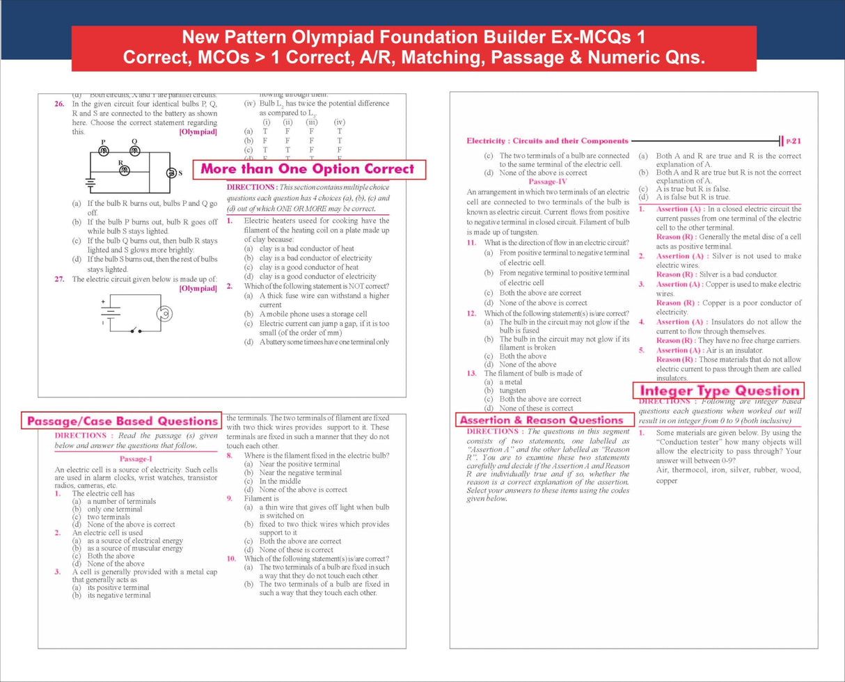 Disha New Syllabus Foundation Course in Science Class 7 for JEE/ NEET/ Olympiad Exams 5th Edition | New NCERT Concepts | Advance Problem Solving Skills for Class 7