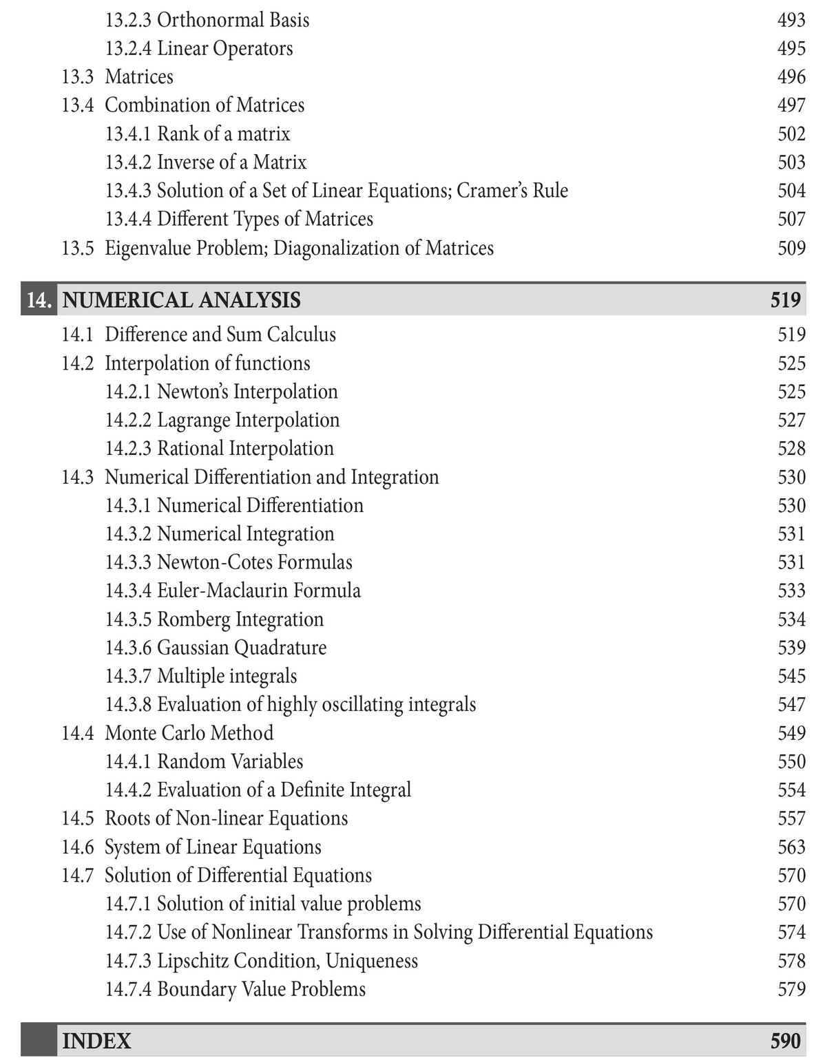Mathematical Methods - Retail Maharaj