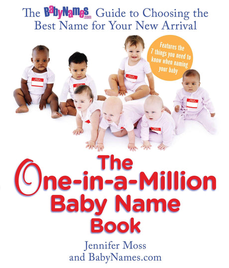 The One-in-a-Million Baby Name Book: The BabyNames.com Guide to Choosing the Best Name for Your New Arrival - Retail Maharaj
