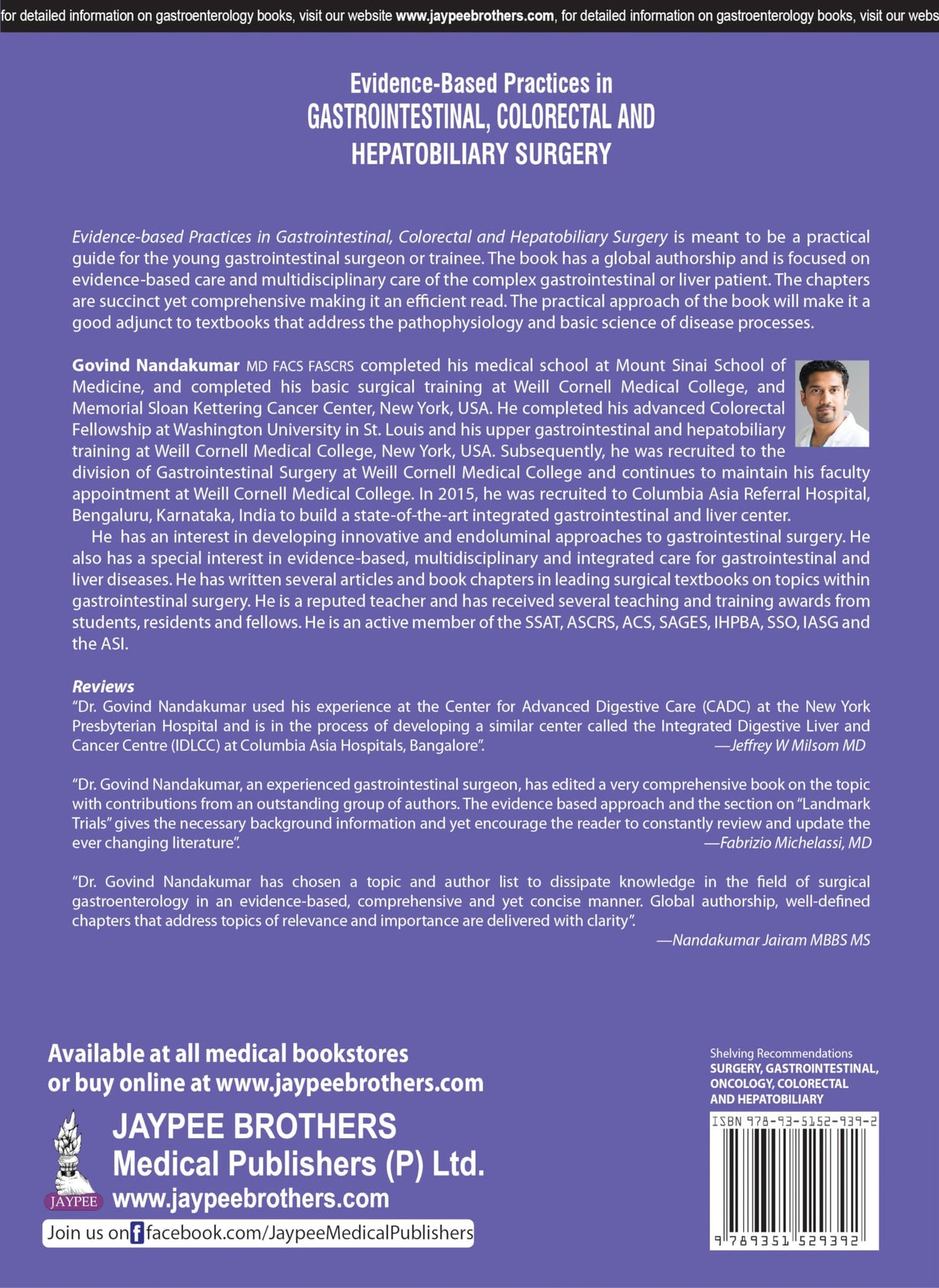 Evidence-Based Practices in Gastrointestinal, Colorectal and Hepatobiliary Surgery