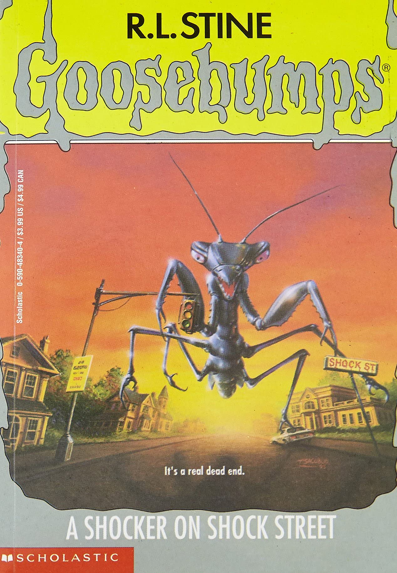 A Shocker on Shock Street (Goosebumps - 35) [Paperback] R.L. Stine